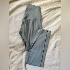 Lululemon align leggings 28” S4 🦋BLUE CAST🦋 RARE COLOR!!